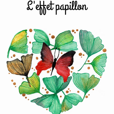 Affiche "Effet papillon"
