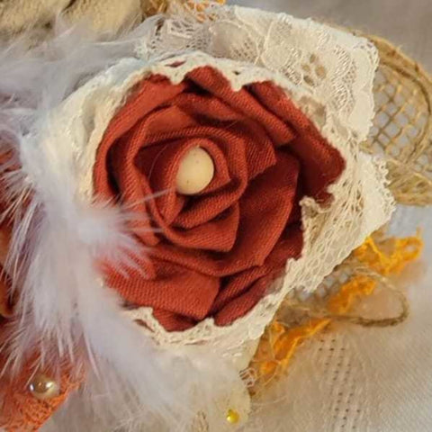 Bouquet en tissu_ mariage