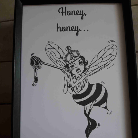 Affiche "Honey, honey"