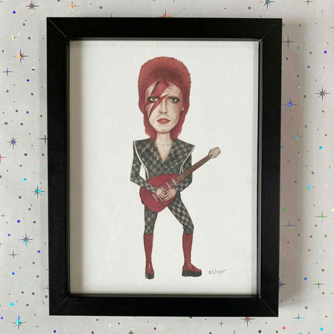 Illustration David Bowie