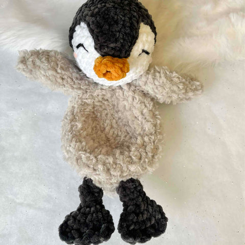 Doudou Pingouin au crochet